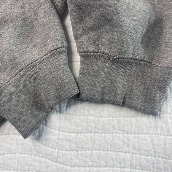 VTG Champs USC Women Gray Hooded Pullover Sweatshirt SZ XS Logo Pocket - Picture 8 of 8